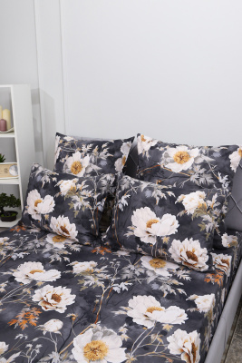 Наволочка поплин Темная ночь 2 черный